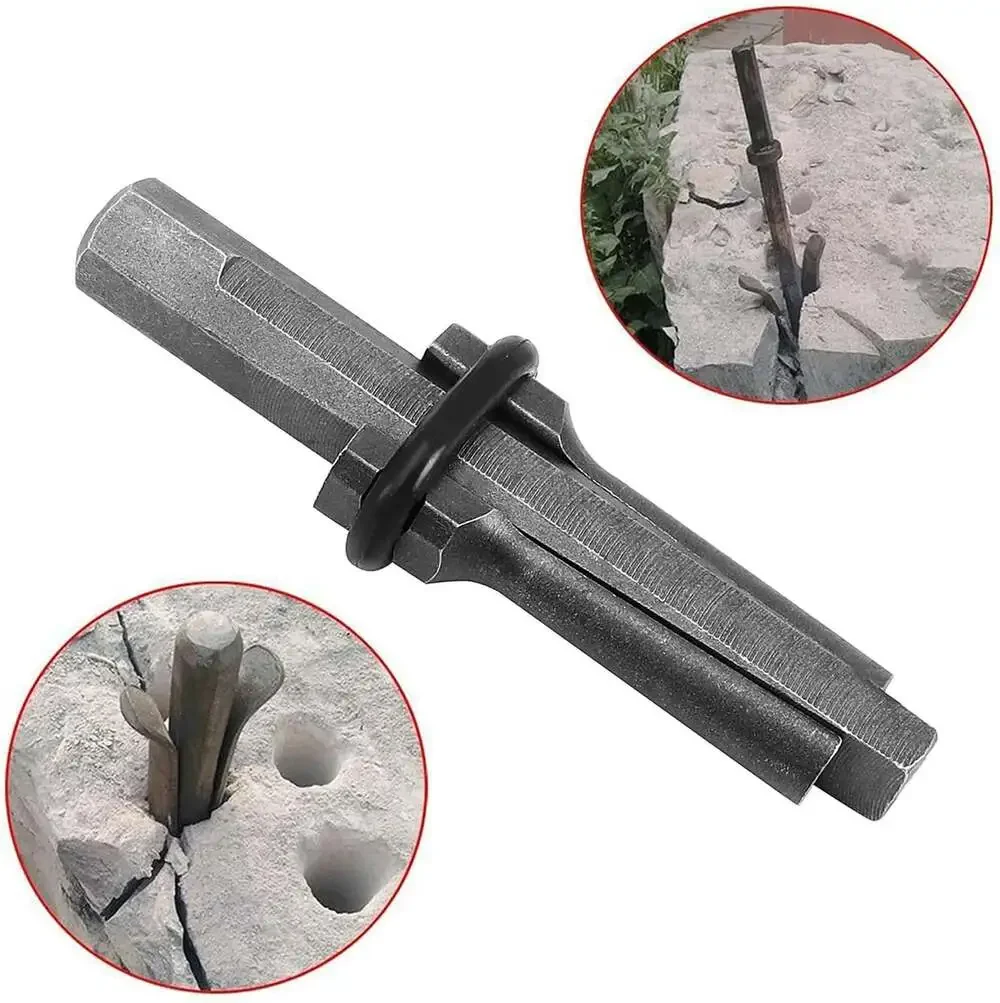 10 Pieces Wedges and Feather Shims 5/8 Inch Steel Heavy Duty Stone Splitter